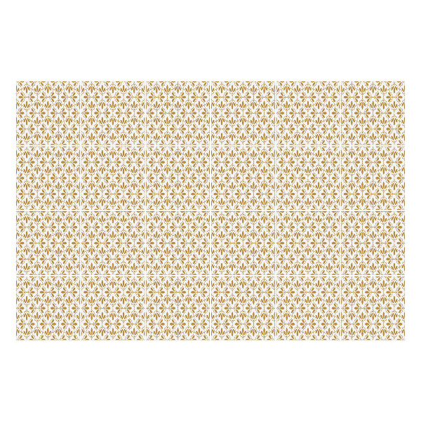 Csempe matrica Finom virágmotívumok