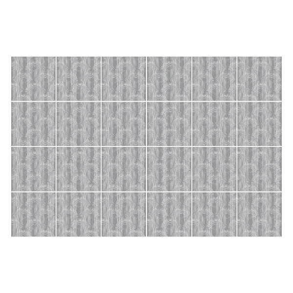 Csempe matrica Hullámok szabályos sorokban