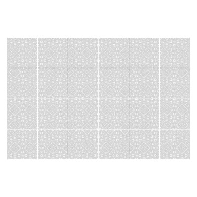 Csempe matrica Geometriai ábrák egy rácsban