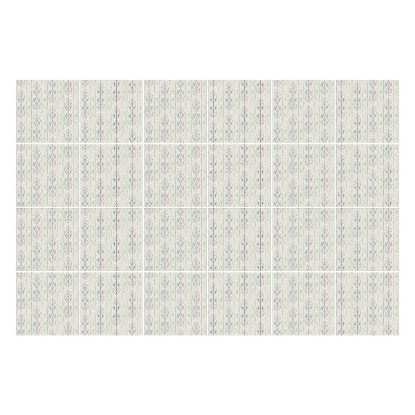 Csempe matrica Finom levelek sorokban