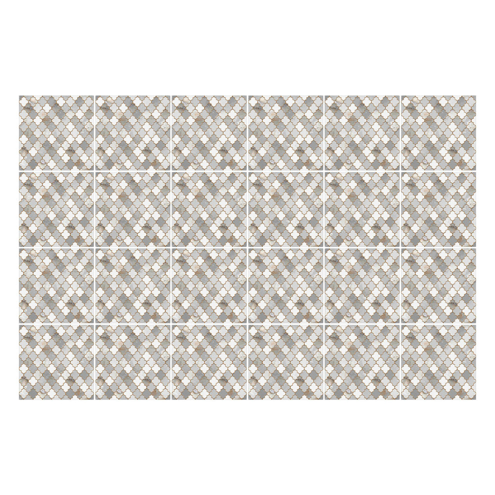 Csempe matrica Geometriai rombuszok egy rácsban