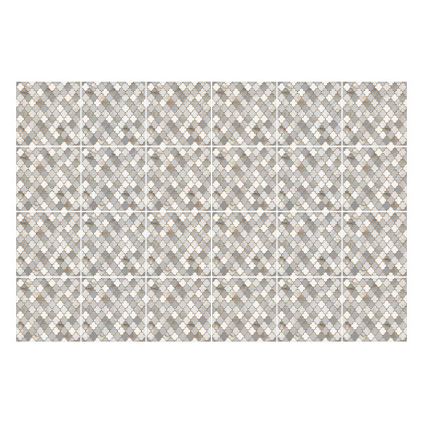 Csempe matrica Geometriai rombuszok egy rácsban