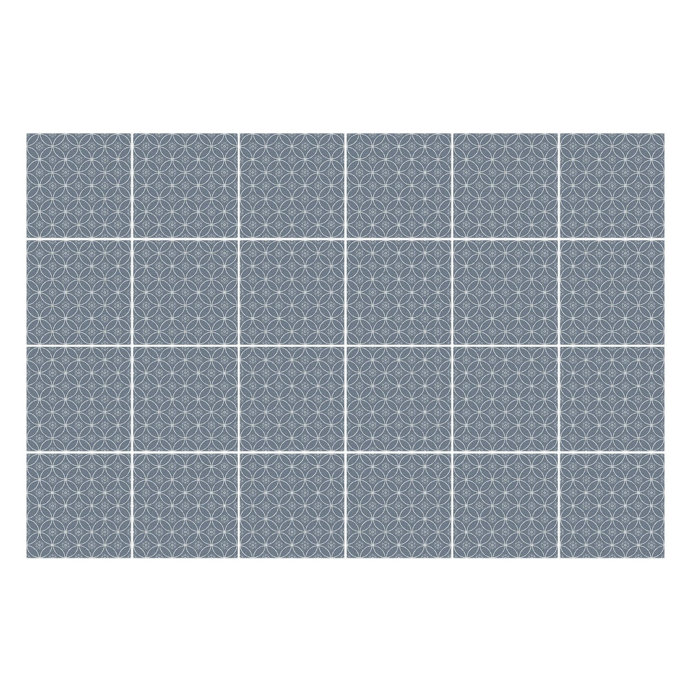 Csempe matrica Finom virágmotívumok