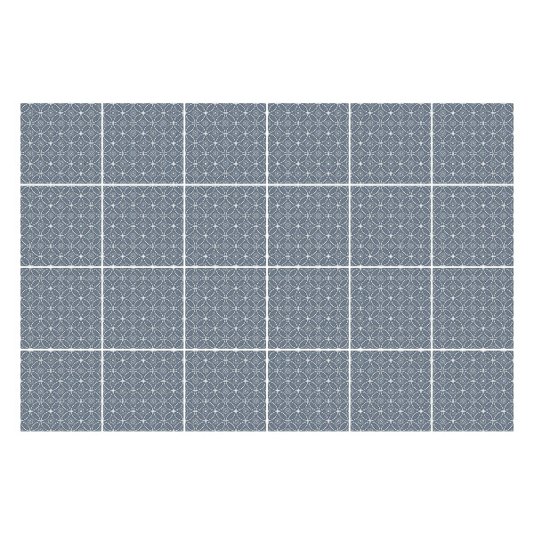 Csempe matrica Finom virágmotívumok