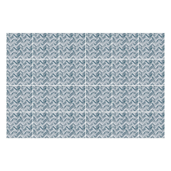 Öntapadós csempe matrica Cikcakk vonalak szürke színben