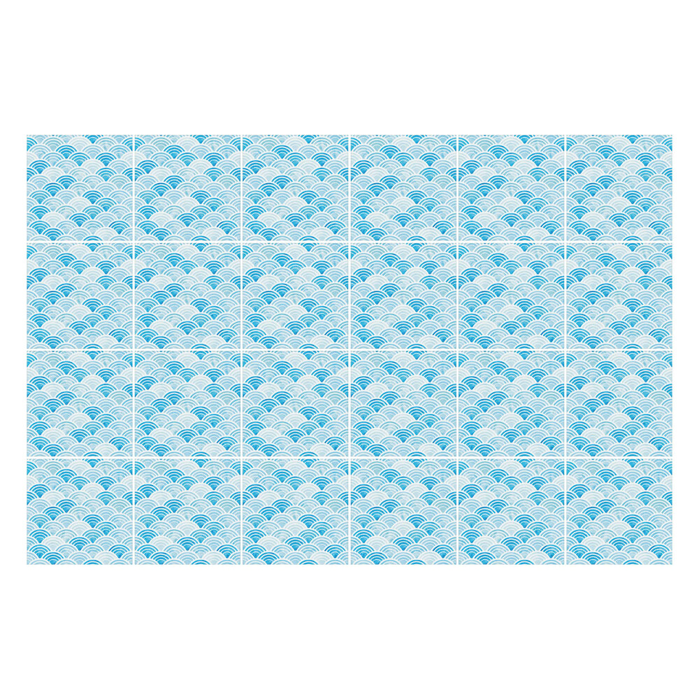 Csempe matrica Hullámok a harmónia ritmusában