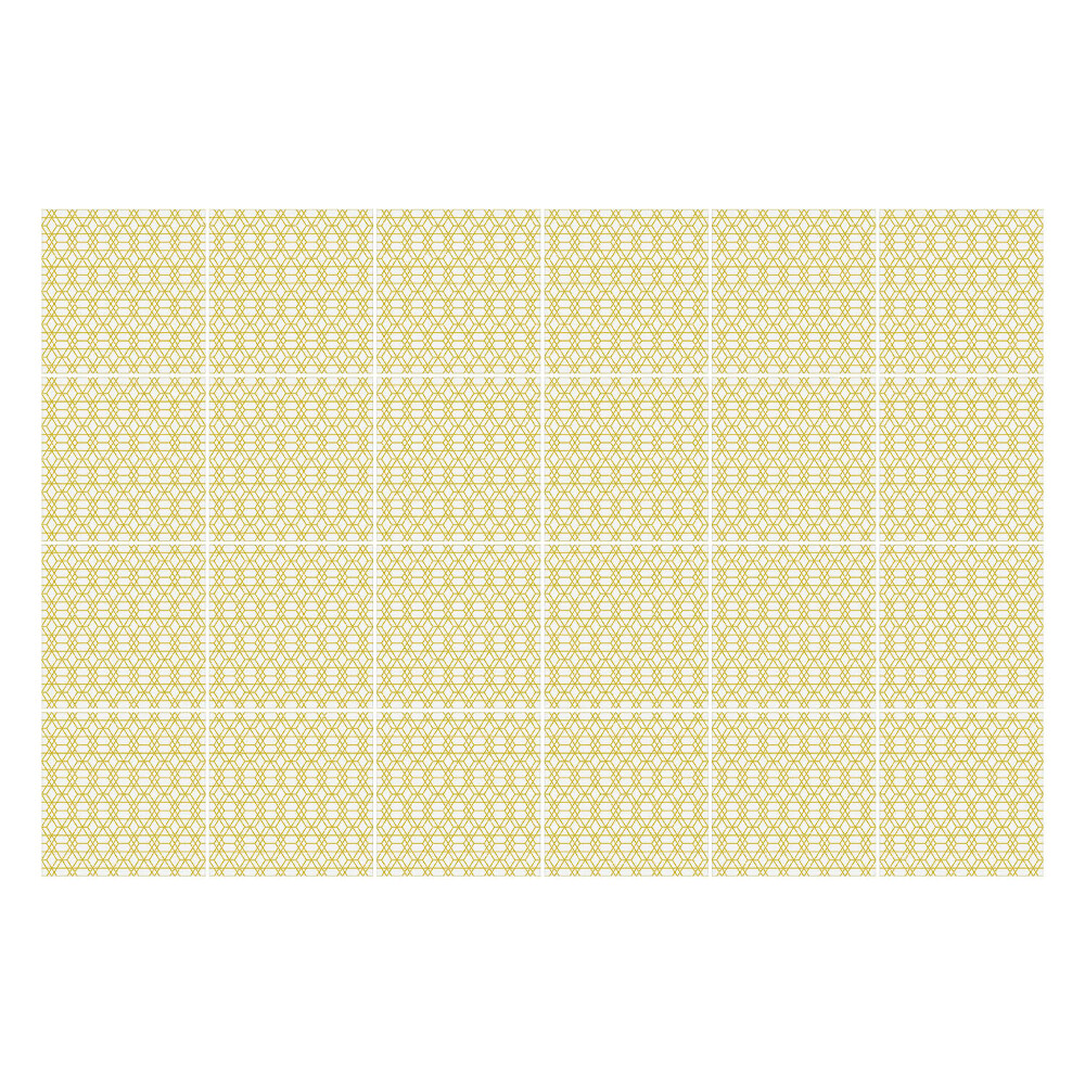 Öntapadós csempe matrica Hatszögletű geometria