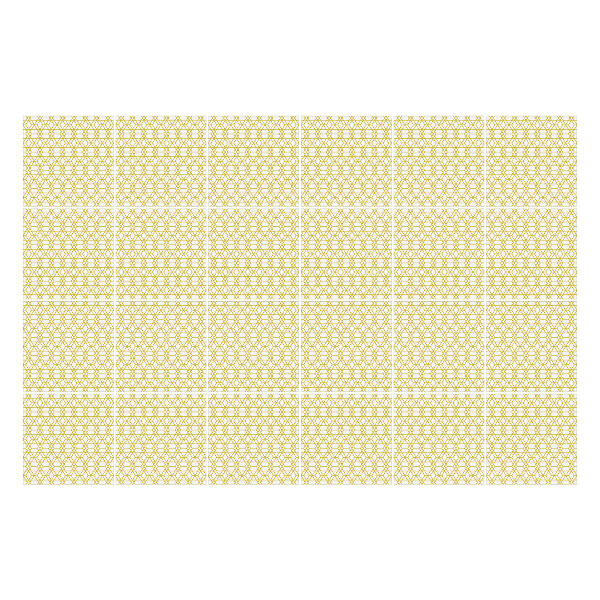 Öntapadós csempe matrica Hatszögletű geometria