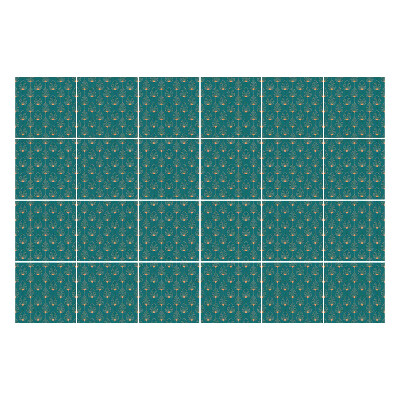 Csempe matrica Csepp motívum hálóban