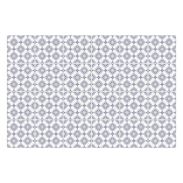 Csempe matrica Szimmetrikus rombuszok részletekkel