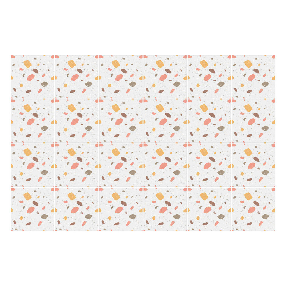 Öntapadós csempe matrica Absztrakt foltok és formák