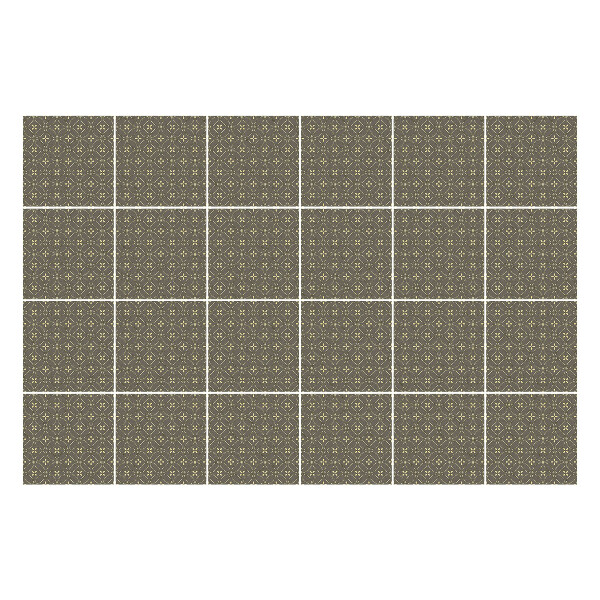 Csempe matrica Geometria kis formákban