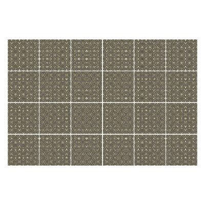 Csempe matrica Geometria kis formákban