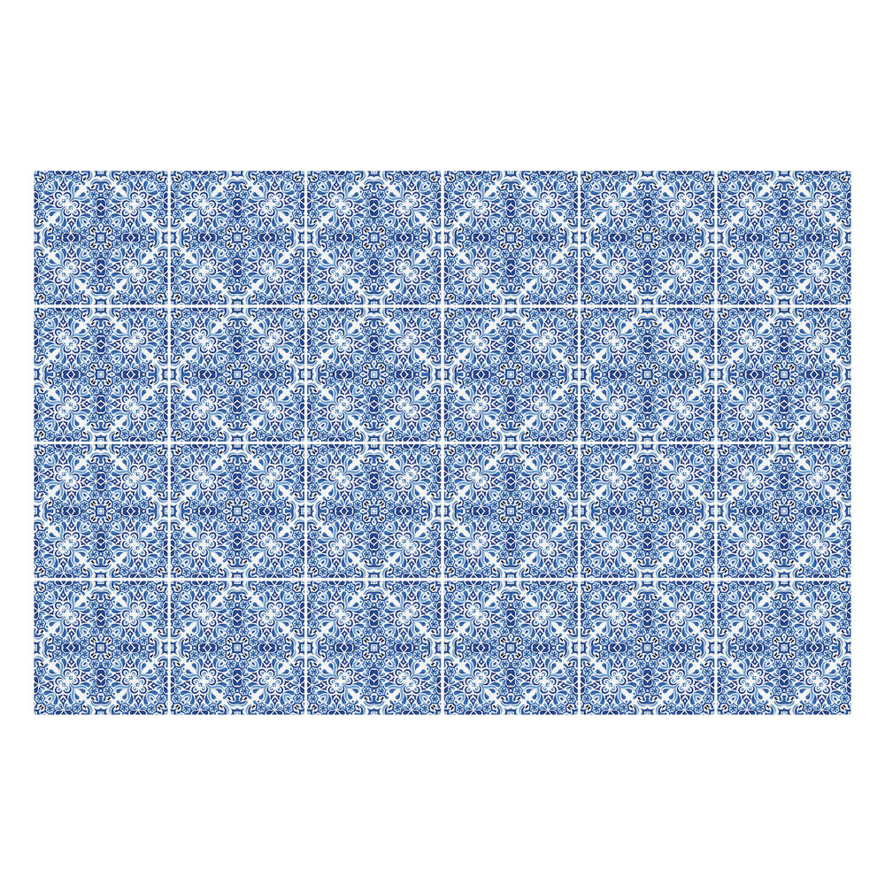 Csempe matrica Virágdíszek klasszikus stílusban