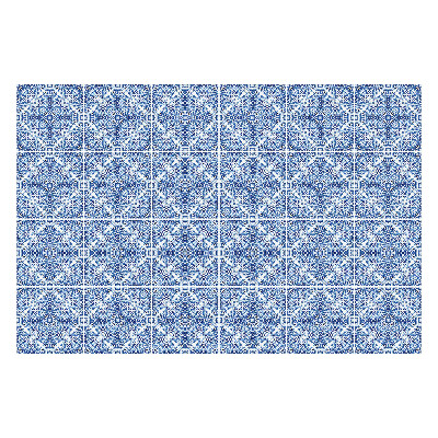 Csempe matrica Virágdíszek klasszikus stílusban