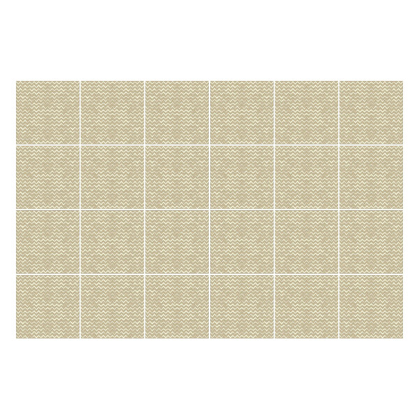 Öntapadós csempe matrica Hullámok szabályos mintában