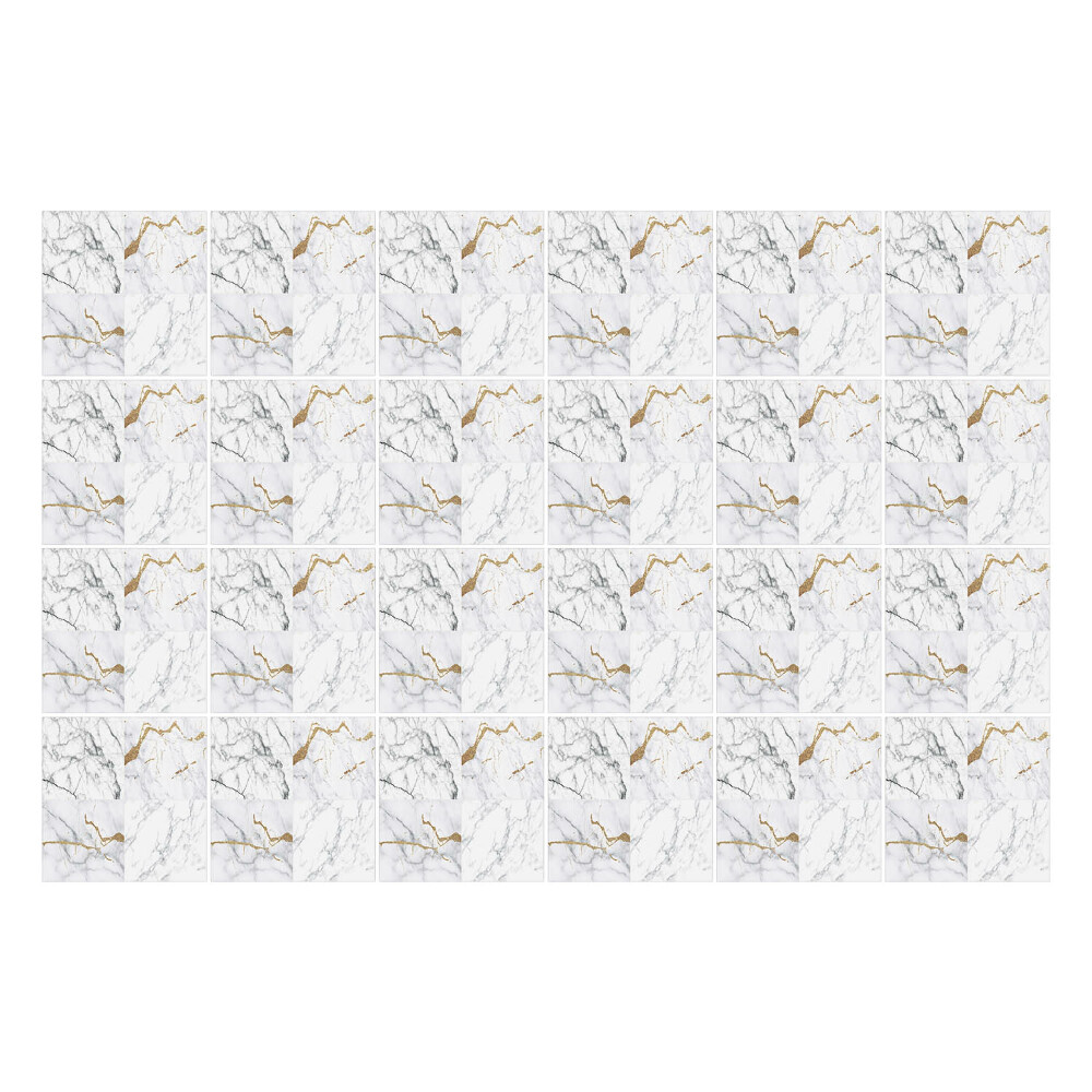 Öntapadós csempe matrica Márvány kiejtéssel hullámzik