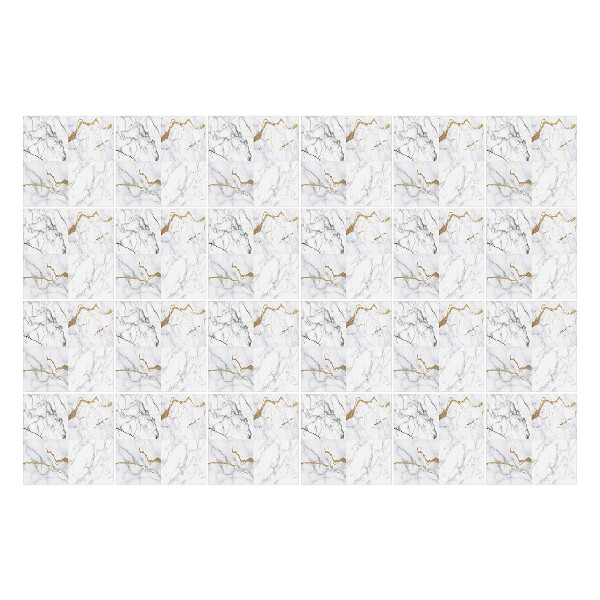 Öntapadós csempe matrica Márvány kiejtéssel hullámzik