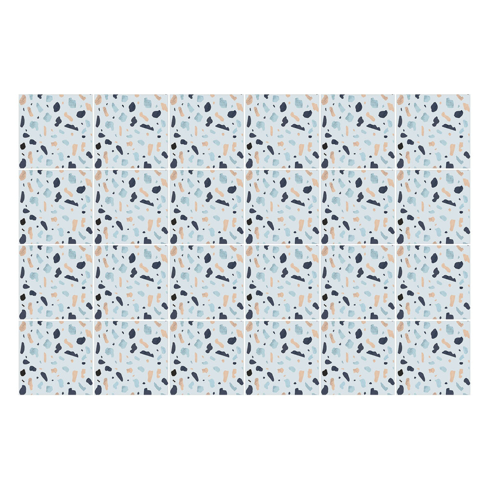 Csempe matrica Absztrakt formák mozgásban