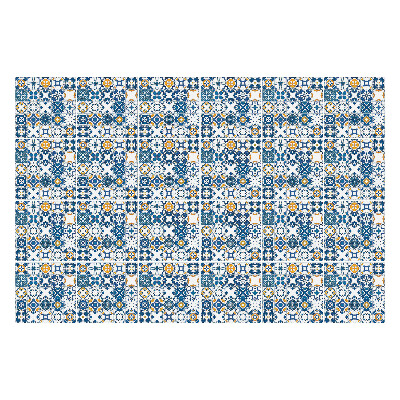 Csempe matrica Virágmotívumok hálóban