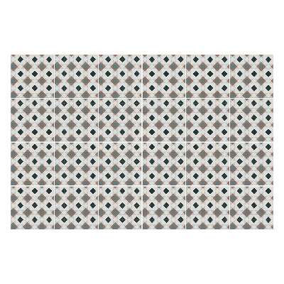 Öntapadós csempe matrica Gyémánt rács elrendezések