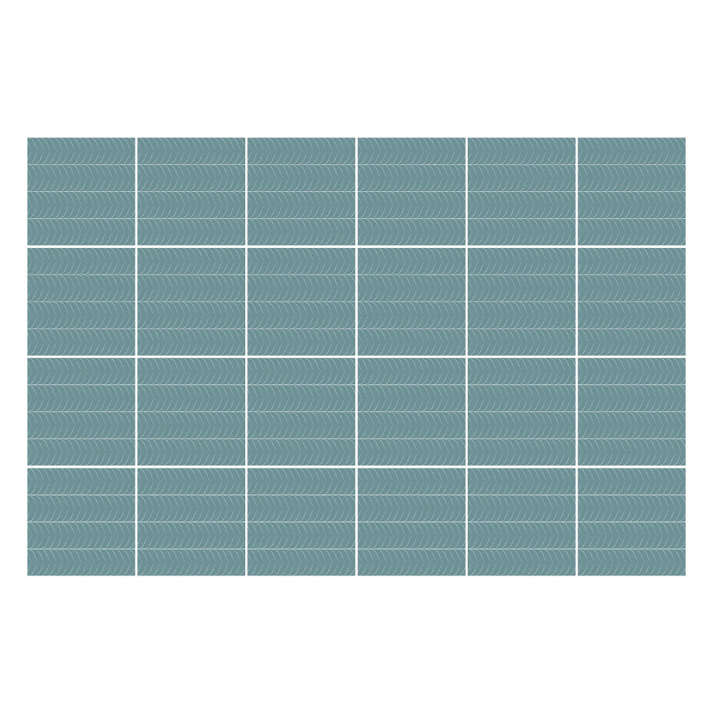 Csempe matrica Hullámok szabályos mintában