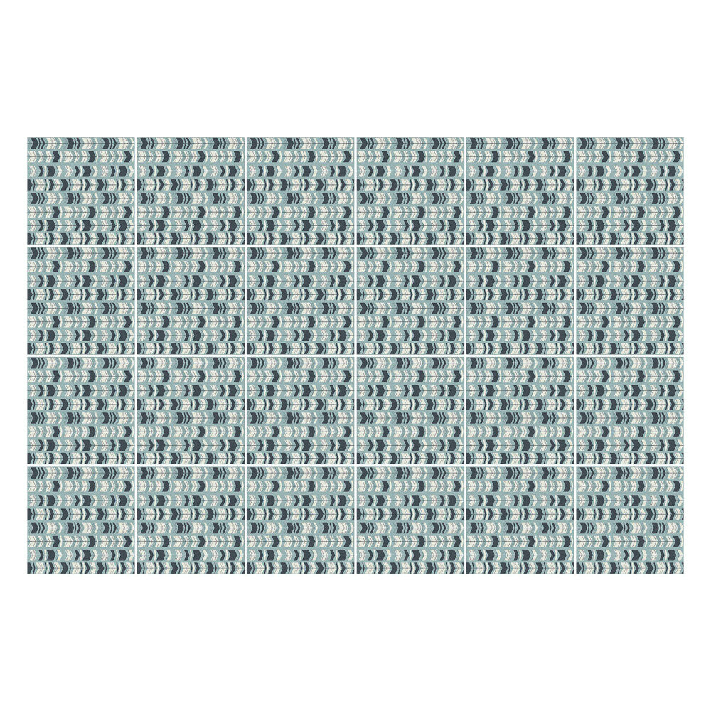 Öntapadós csempe matrica Geometriai hullámok a rendszerben