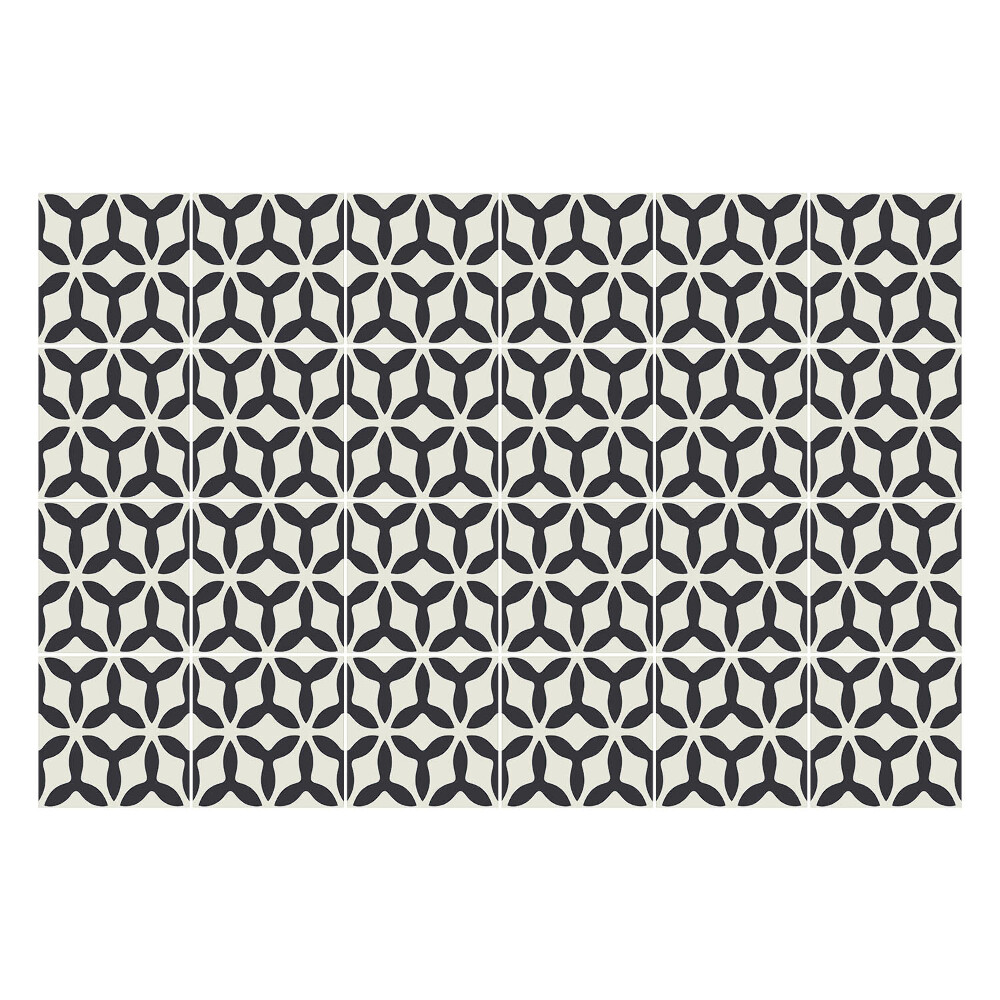 Öntapadós csempe matrica Szimmetrikus geometria