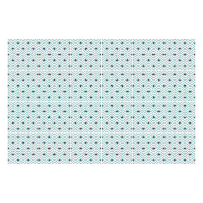 Csempe matrica Hullámok körökkel