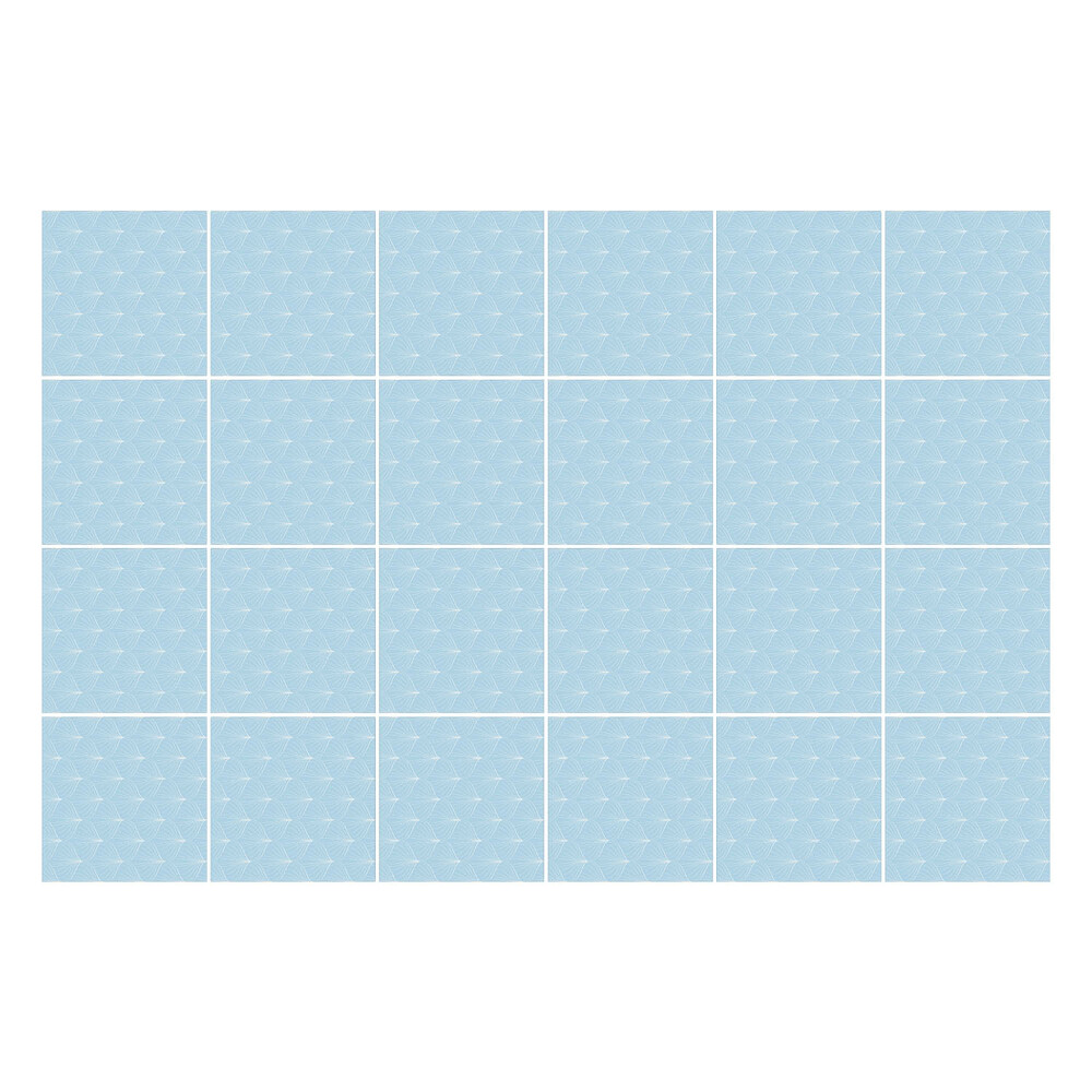 Csempe matrica Háromszög alakú hálók