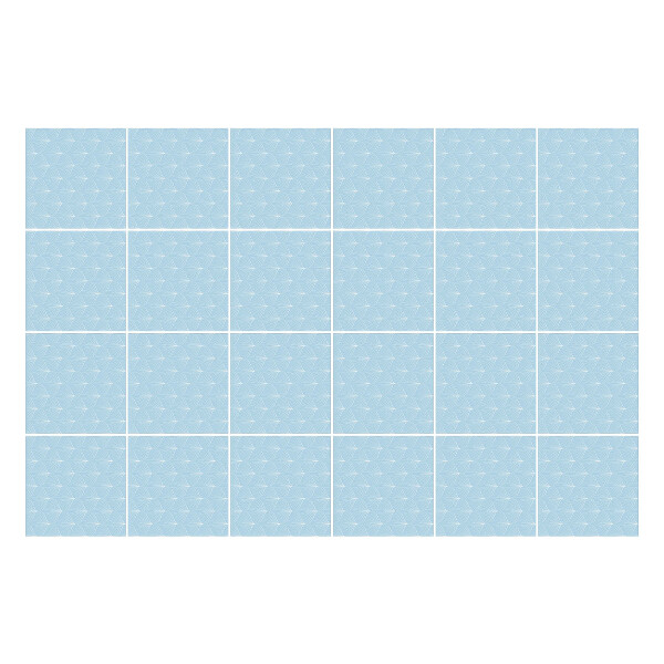 Csempe matrica Háromszög alakú hálók