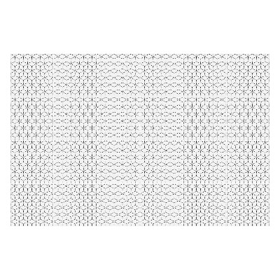 Öntapadós csempe matrica Hatszögek sorozata egy rácsban