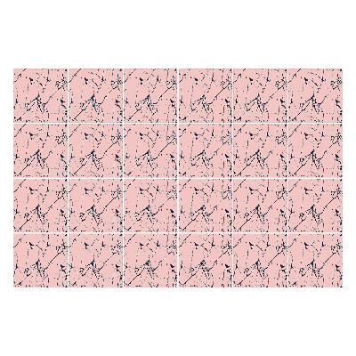 Csempe matrica Absztrakt vonalak és pontok