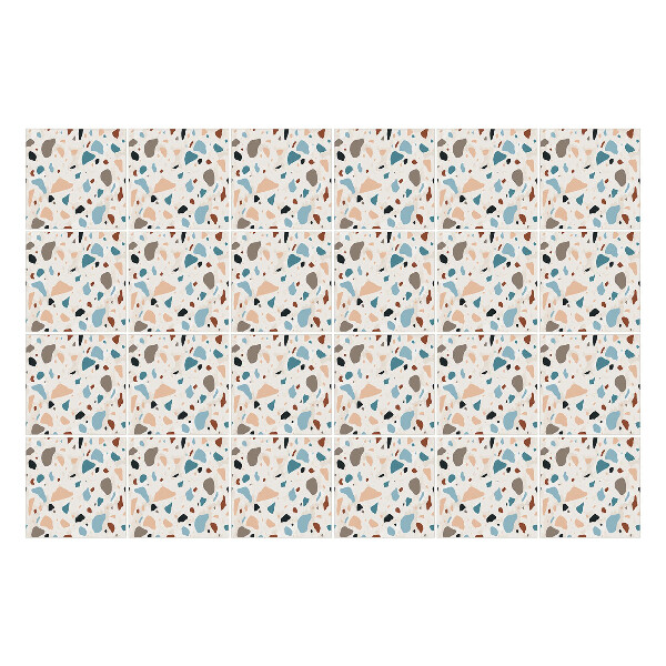 Csempe matrica Absztrakt formák és foltok