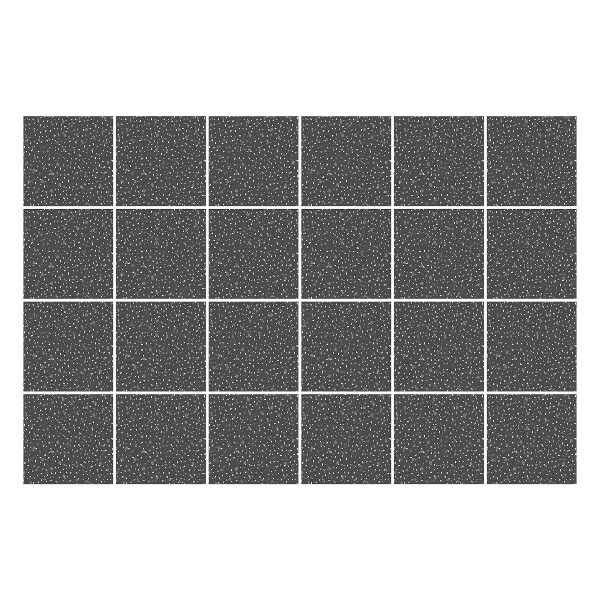 Öntapadós csempe matrica Finom pontok a hálóban