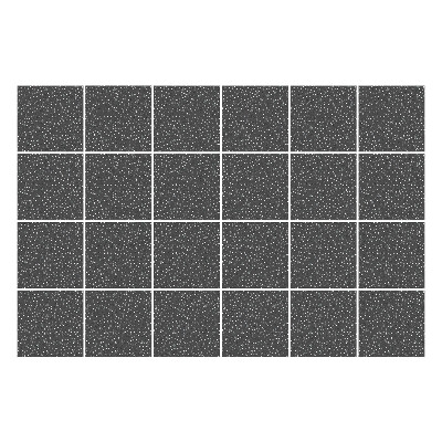 Öntapadós csempe matrica Finom pontok a hálóban