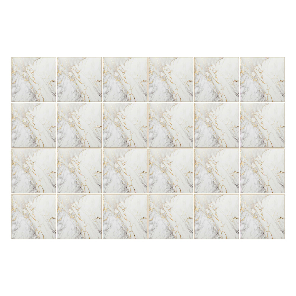 Öntapadós csempe matrica Elegáns márvány erekkel