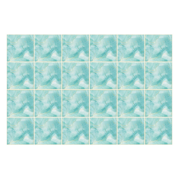 Csempe matrica Finom hullámok és vonalak