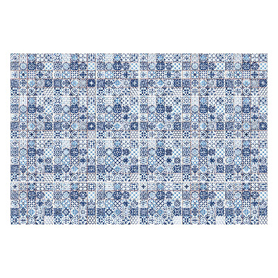 Csempe matrica Kék csempe