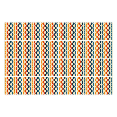 Csempe matrica Hullámos vonalak ritmusban