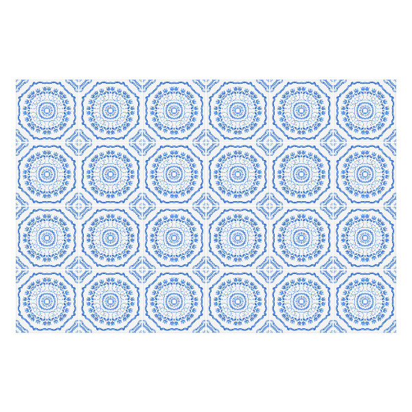 Öntapadós csempe matrica Csempe virágdíszek