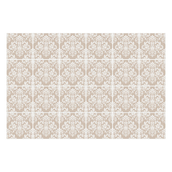 Csempe matrica Elegáns növényi motívumok