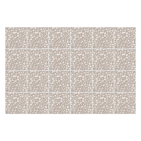 Csempe matrica Kőszemcsék az elrendezésben