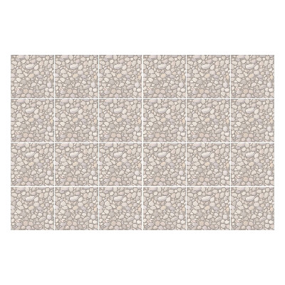 Csempe matrica Kőszemcsék az elrendezésben