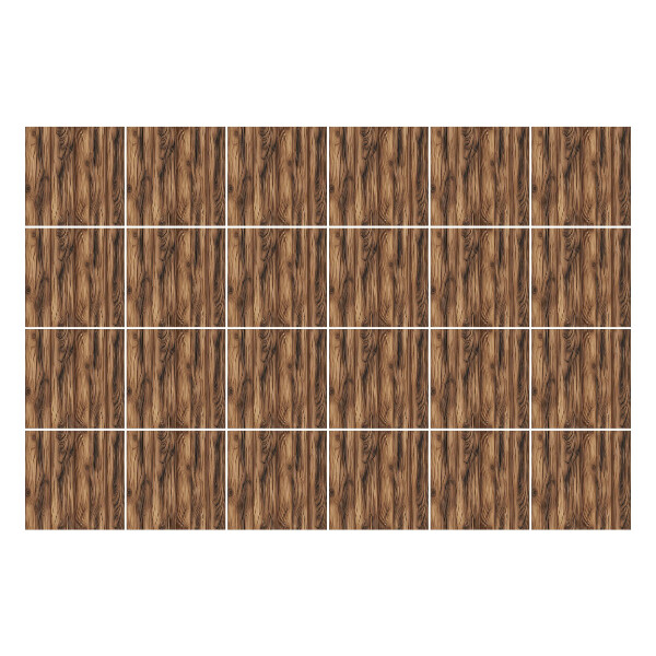 Csempe matrica Természetes fa motívum