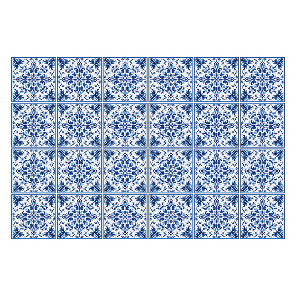 Csempe matrica Gazdagon díszített csempe