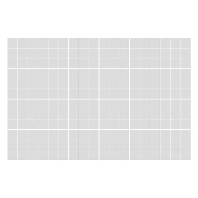 Öntapadós csempe matrica Téglalap rács