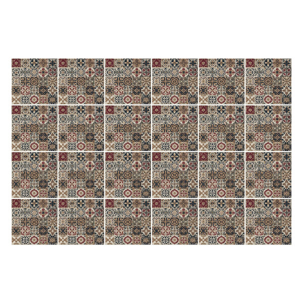 Csempe matrica Régi vintage csempe