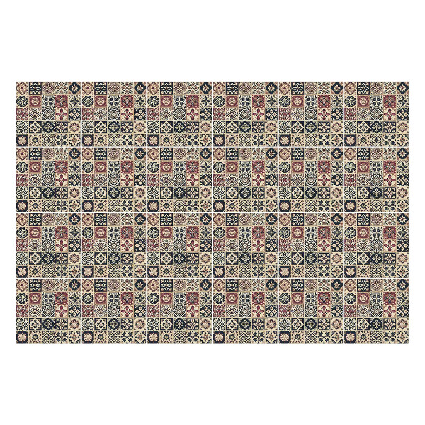 Öntapadós csempe matrica Régi vintage csempe