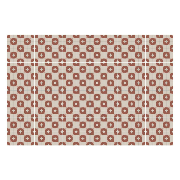 Csempe matrica Geometria alakzatokkal